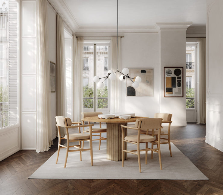 101 Copenhagen - Arc Dining Table, Ø120 - Natural Oak - Dining Table
