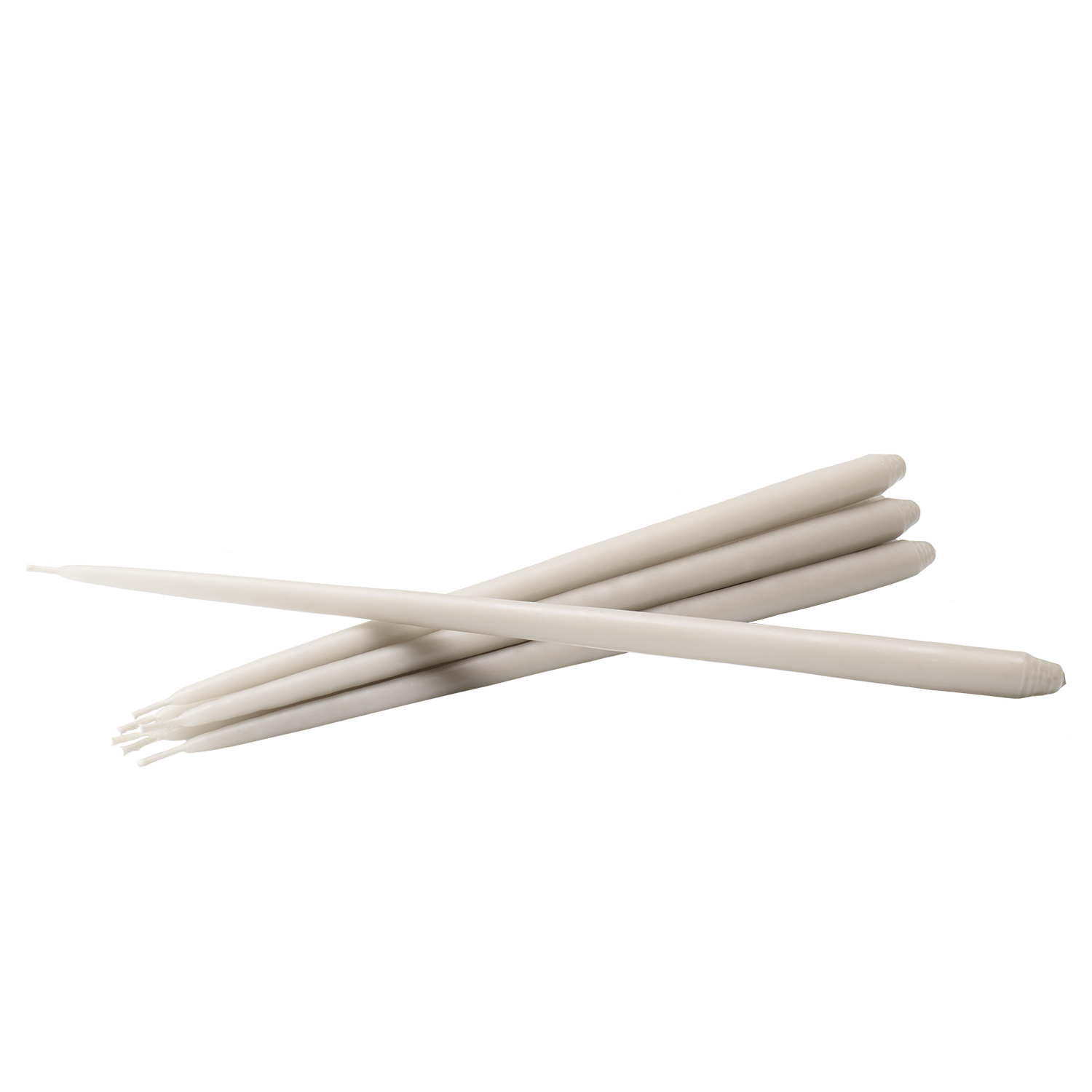 STOFF Nagel Taper Candle by Ester & Erik, Sand, Set of 6