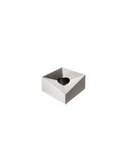STOFF Nagel Reflect Candle Holder, Large, Brushed Chrome