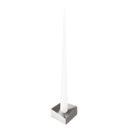 STOFF Nagel Reflect Candle Holder, Large, Brushed Chrome