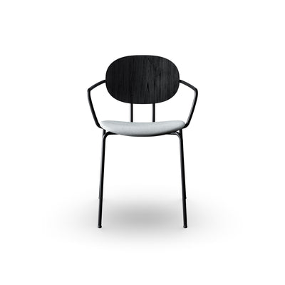 Sibast  PIET HEIN Dining Chair, Upholstered Seat With Armrest