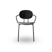 Sibast  PIET HEIN Dining Chair, Upholstered Seat With Armrest