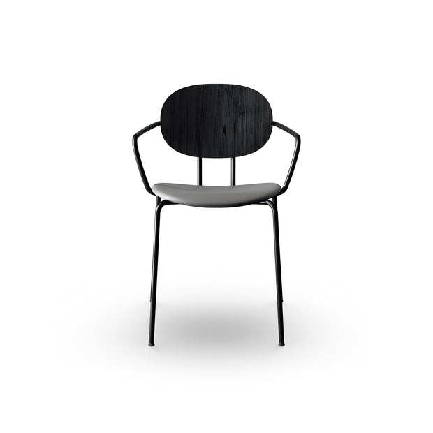 Sibast  PIET HEIN Dining Chair, Upholstered Seat With Armrest