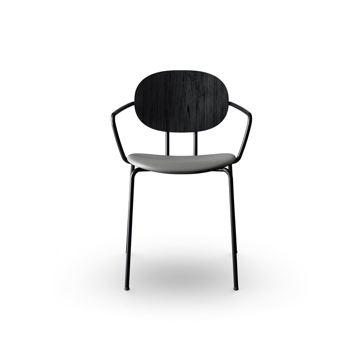 Sibast  PIET HEIN Dining Chair, Upholstered Seat With Armrest
