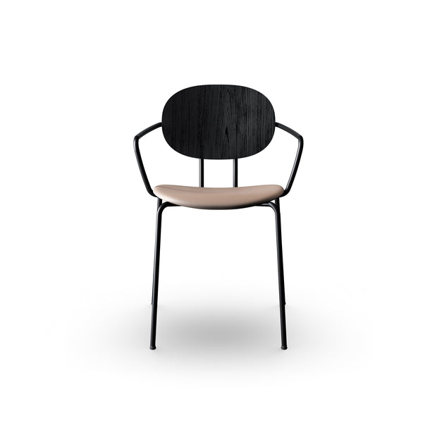 Sibast  PIET HEIN Dining Chair, Upholstered Seat With Armrest
