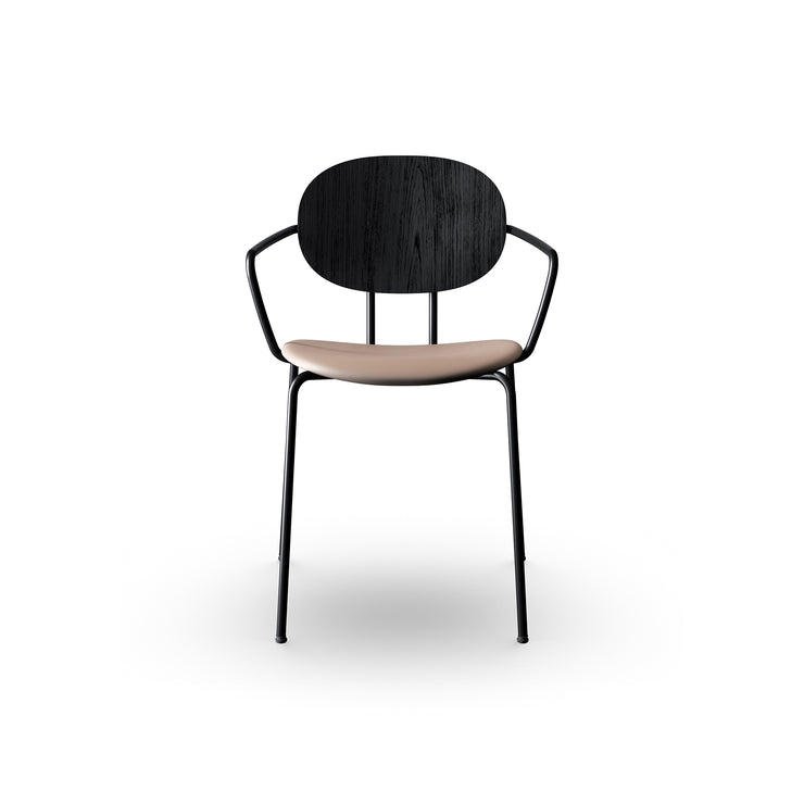 Sibast  PIET HEIN Dining Chair, Upholstered Seat With Armrest