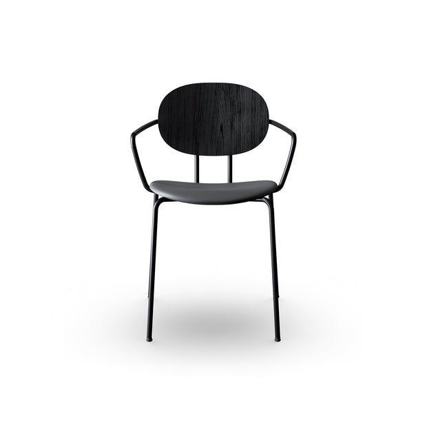 Sibast  PIET HEIN Dining Chair, Upholstered Seat With Armrest