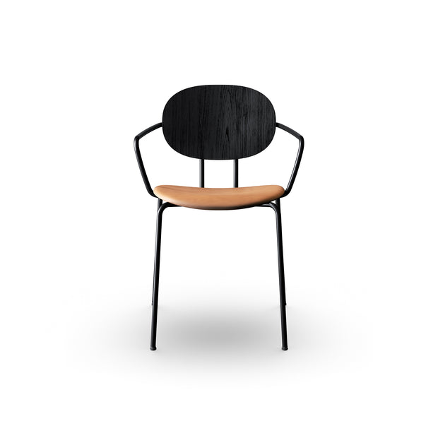 Sibast  PIET HEIN Dining Chair, Upholstered Seat With Armrest