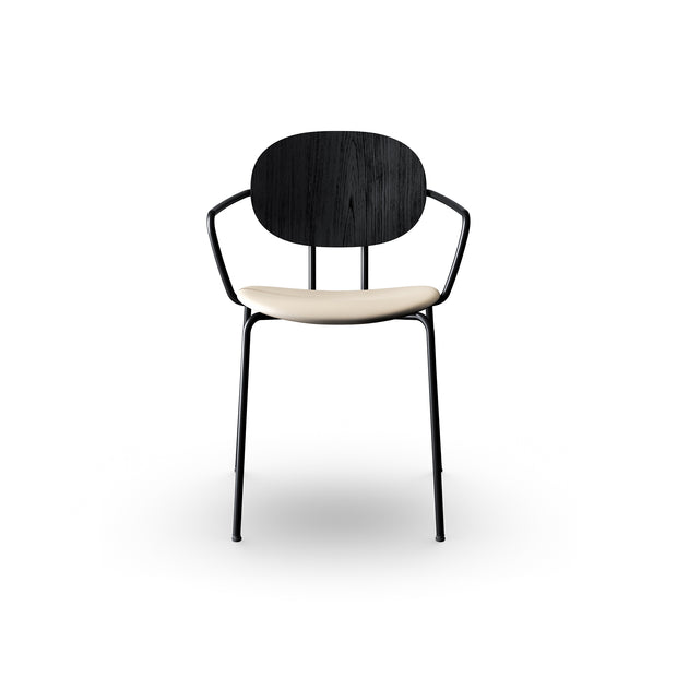 Sibast  PIET HEIN Dining Chair, Upholstered Seat With Armrest