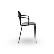 Sibast  PIET HEIN Dining Chair, Upholstered Seat With Armrest