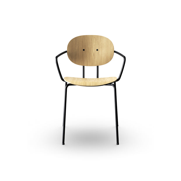 Sibast  PIET HEIN Dining Chair, Wooden Seat, With Armrest