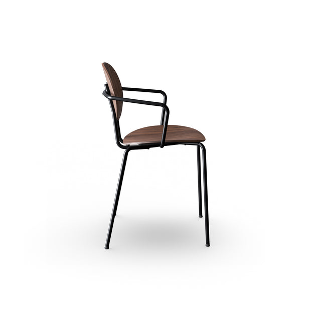 Sibast  PIET HEIN Dining Chair, Wooden Seat, With Armrest