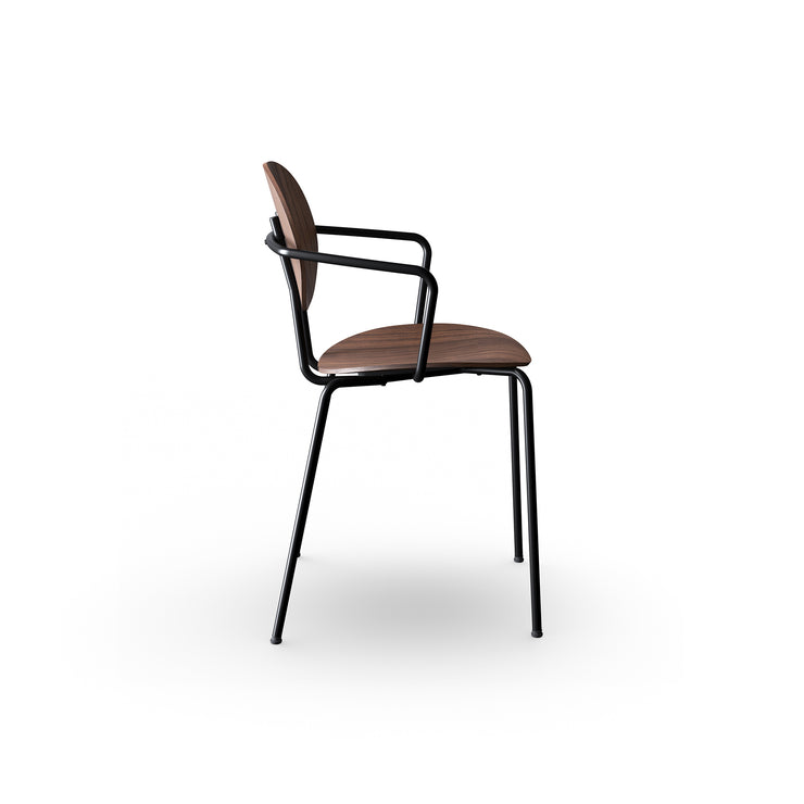 Sibast  PIET HEIN Dining Chair, Wooden Seat, With Armrest