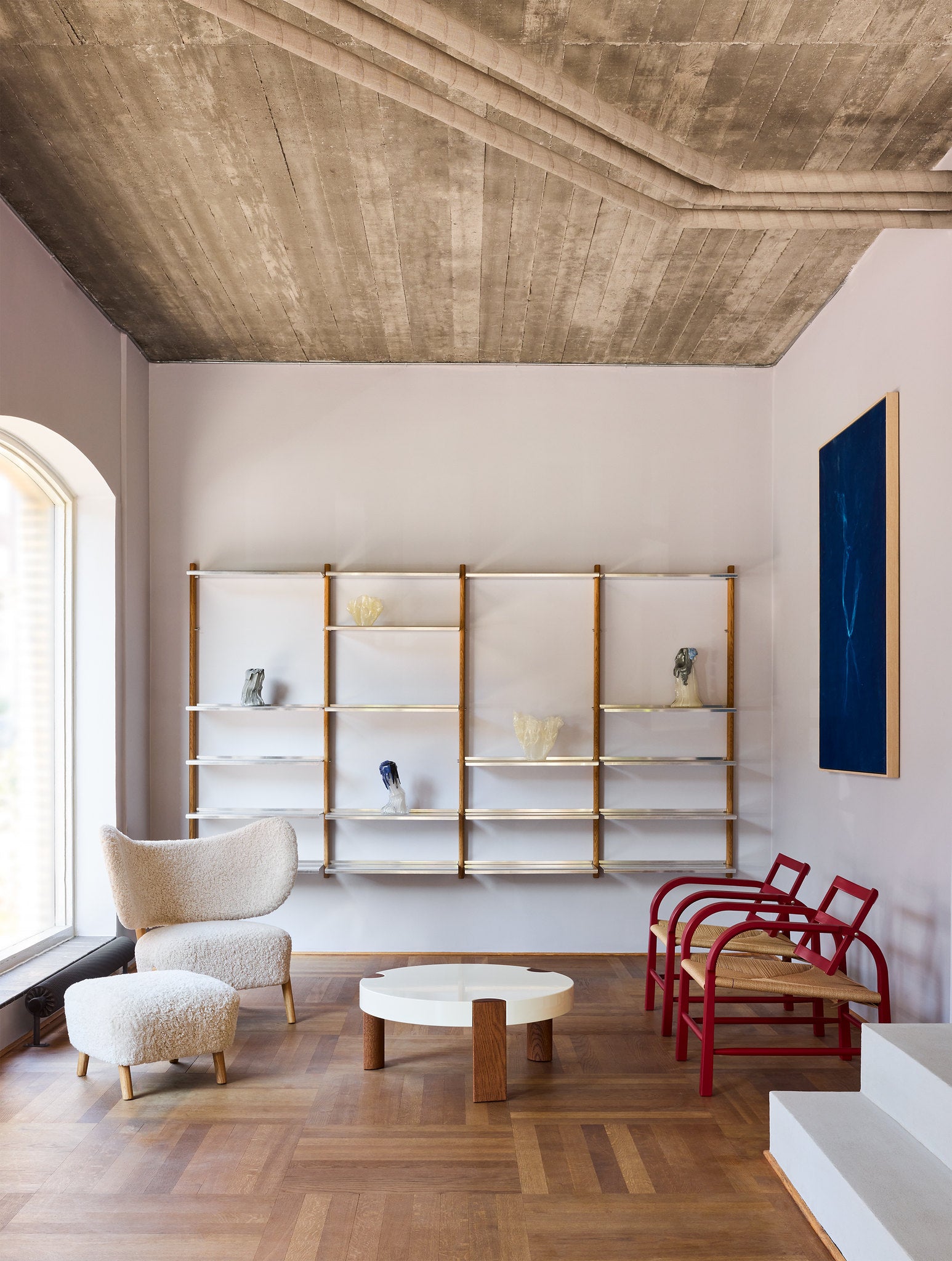 MAZO MOD Shelving System with Oak