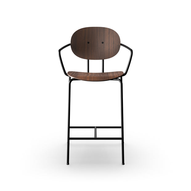Sibast  PIET HEIN Bar Chair, Wooden Seat, With Armrest