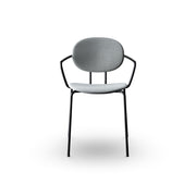 Sibast  PIET HEIN Dining Chair, Fully Upholstered With Armrest