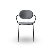 Sibast  PIET HEIN Dining Chair, Fully Upholstered With Armrest