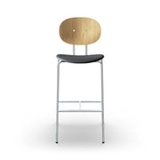 Sibast PIET HEIN Bar Chair, Upholstered Seat Without Armrest