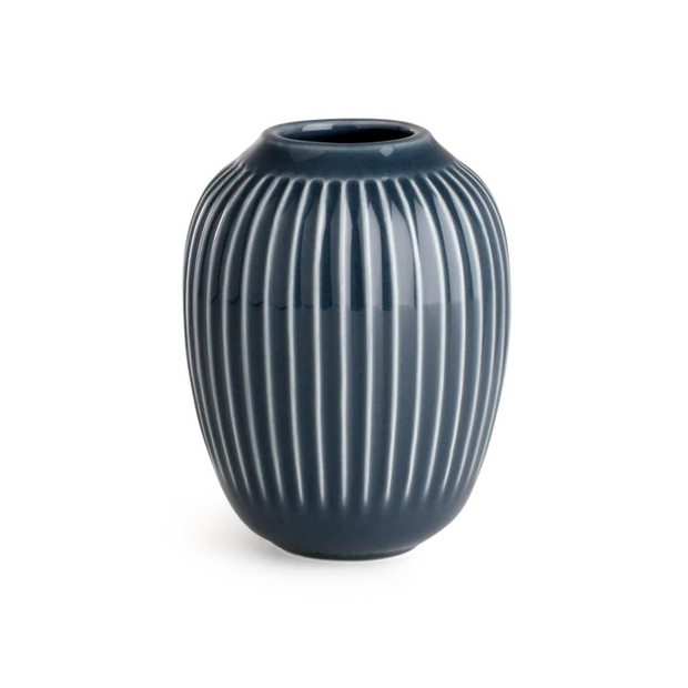 Kähler Hammershøi Vase, Anthracite Grey 10 cm
