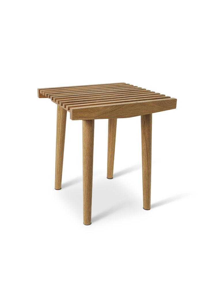 Spring Copenhagen Uno Ora stool, Teak