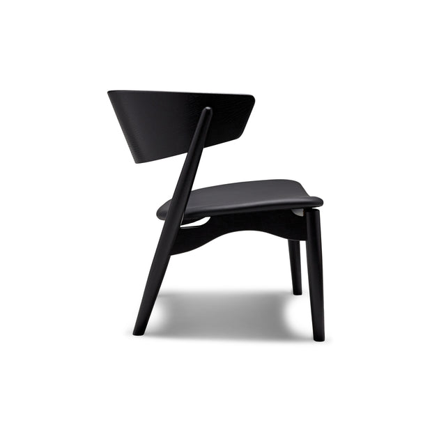 Sibast No 7 Lounge Chair, Wooden Backrest