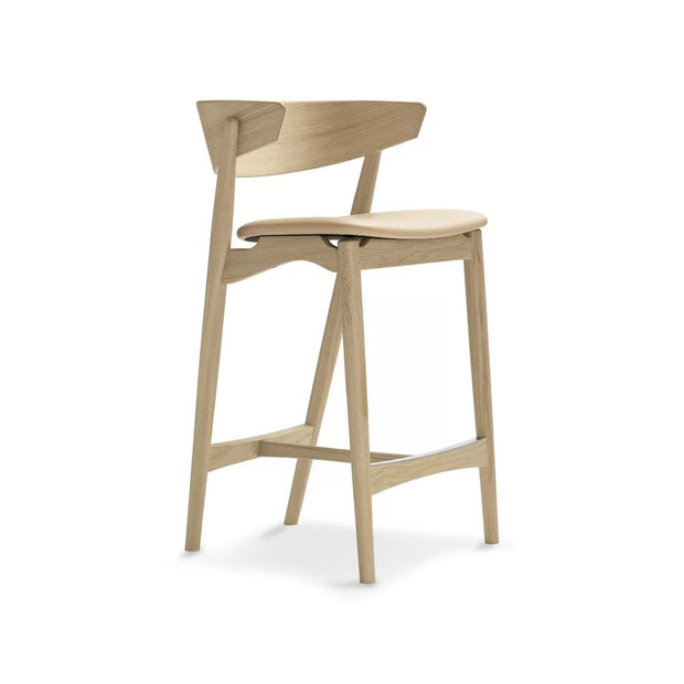 Sibast No 7 Bar Stool, Leather