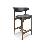 Sibast No 7 Bar Stool, Full Upholstered Leather