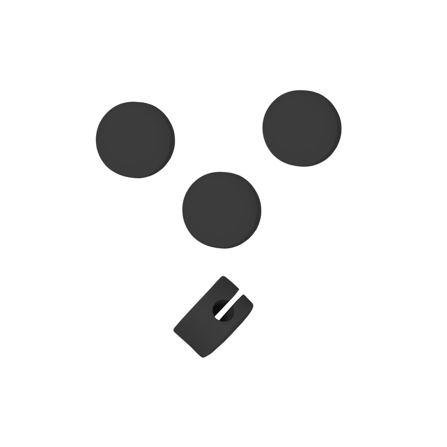 Pedestal Cable Dots - Charcoal