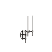 STOFF Nagel Wall Hanger, Black Chrome
