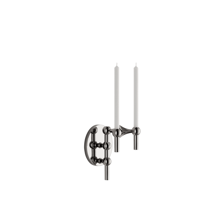 STOFF Nagel Wall Hanger, Black Chrome