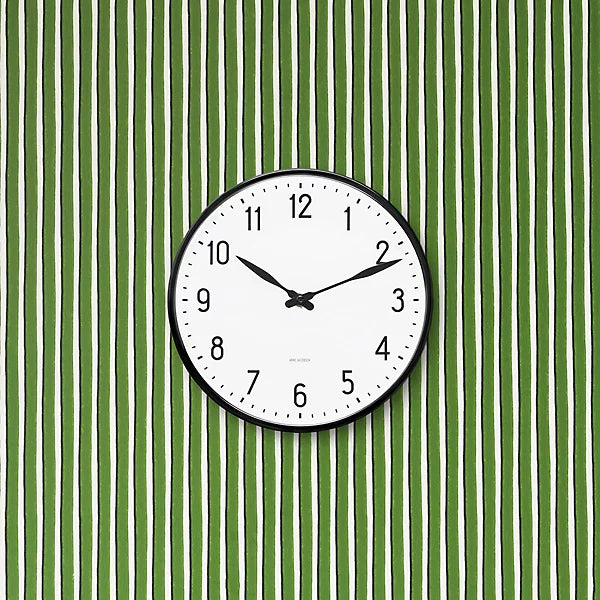 Arne Jacobsen Station Wall Clock, 6.3"