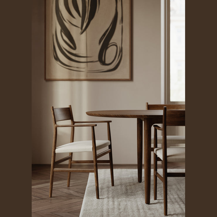 Brdr Krüger Arv Dining Chair, With Armrest