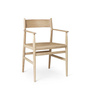 Brdr Krüger Arv Dining Chair, With Armrest