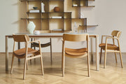Bent Hansen Asger Chair, Oiled Oak, Upholstered