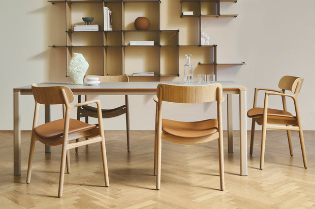 Bent Hansen Asger Chair, Oiled Oak, Upholstered