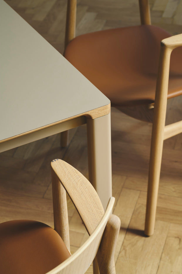 Bent Hansen Asger Chair, Oiled Oak, Upholstered
