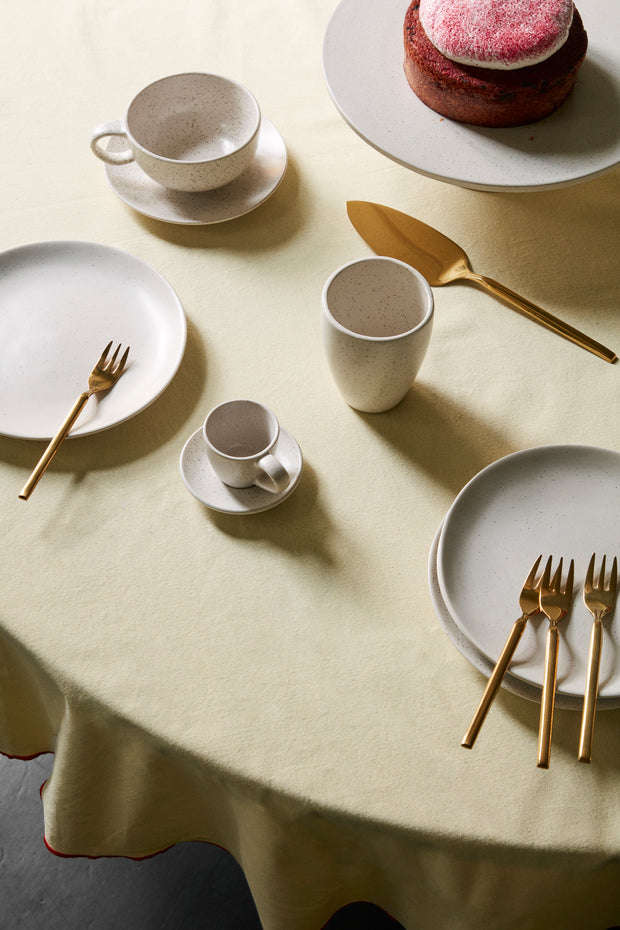 Broste Copenhagen Tvis Pastry Fork 4-Pack - Cutlery Sets Gold - 14479036