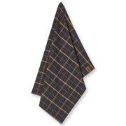 Humdakin Recycled Cotton Tea Towels, 2 pack - Brown Plaid