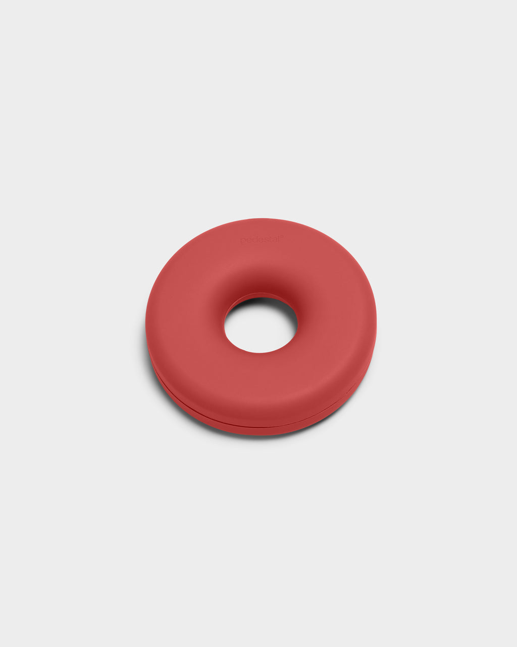 Pedestal Cable Bagel - Burnin' Red