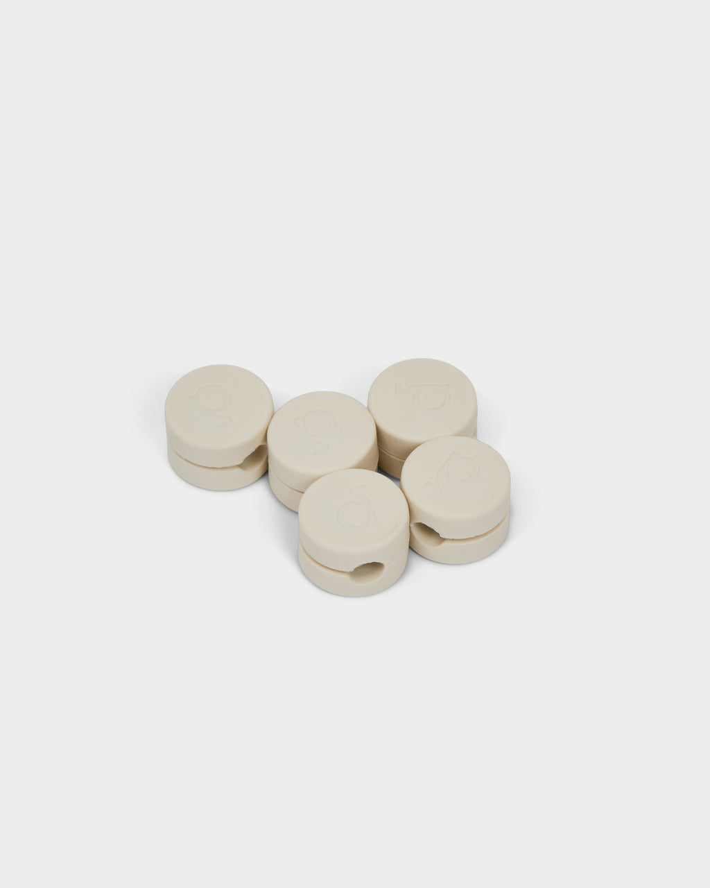 Pedestal Cable Clips - Pearl