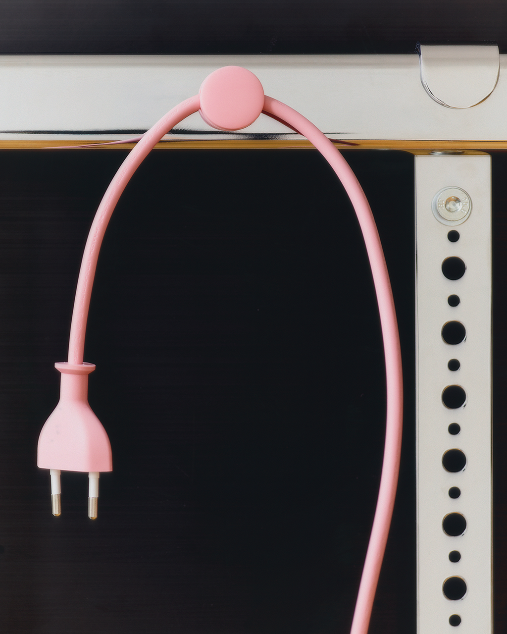 Pedestal Cable Dots - Powder Blue