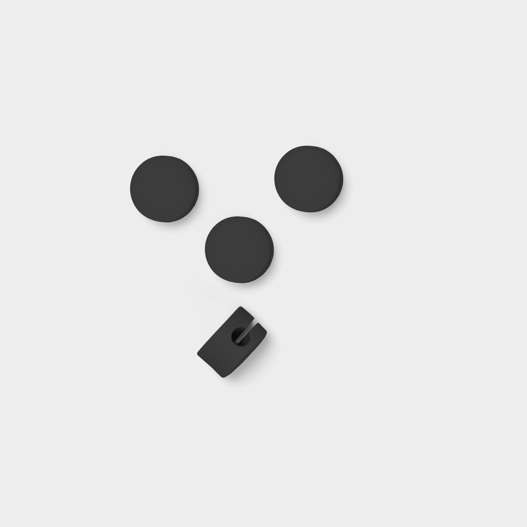 Pedestal Cable Dots - Charcoal