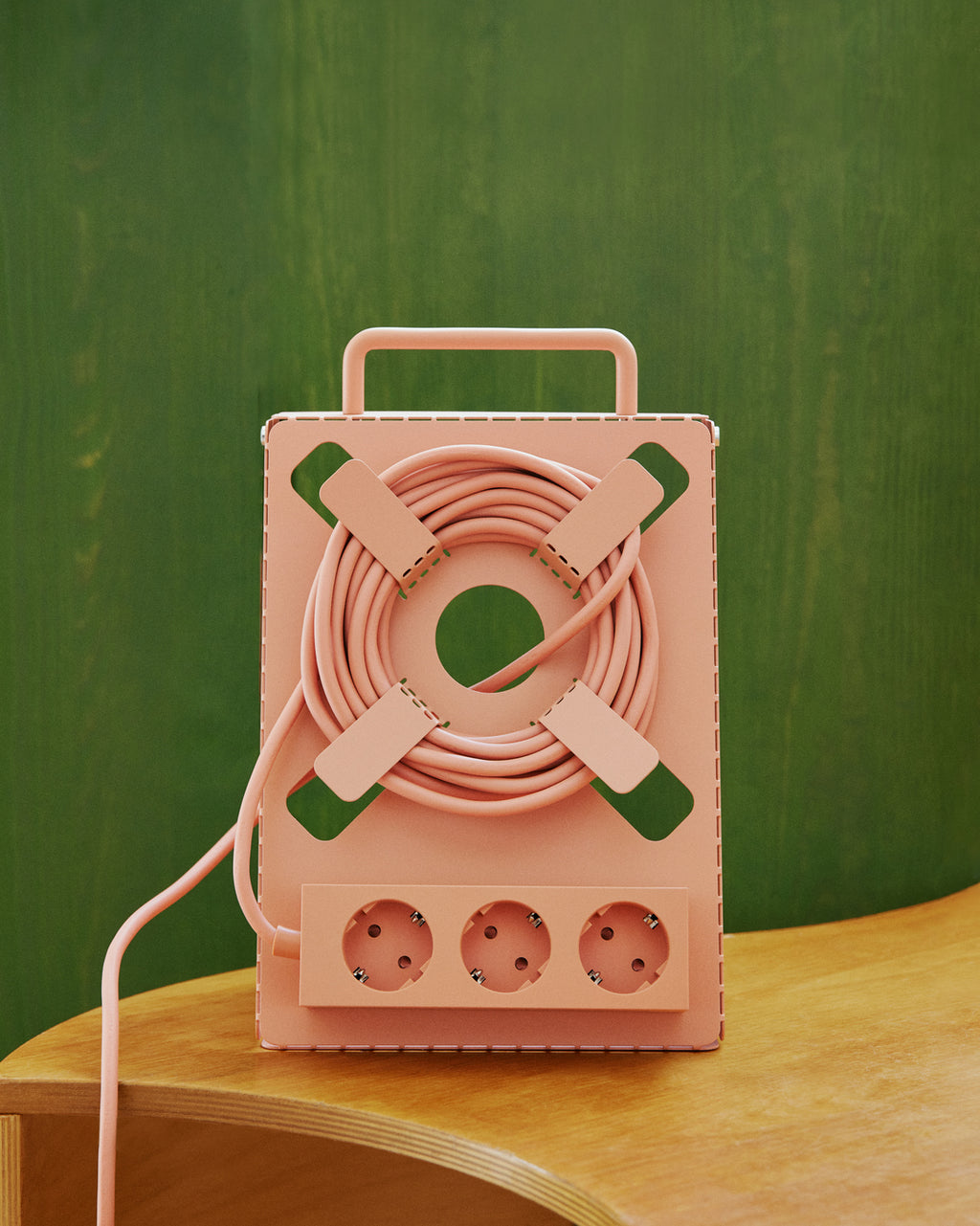 Pedestal Cable Stand - Dusty Rose
