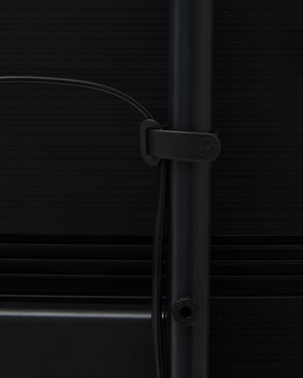 Pedestal Cable Tie - Charcoal