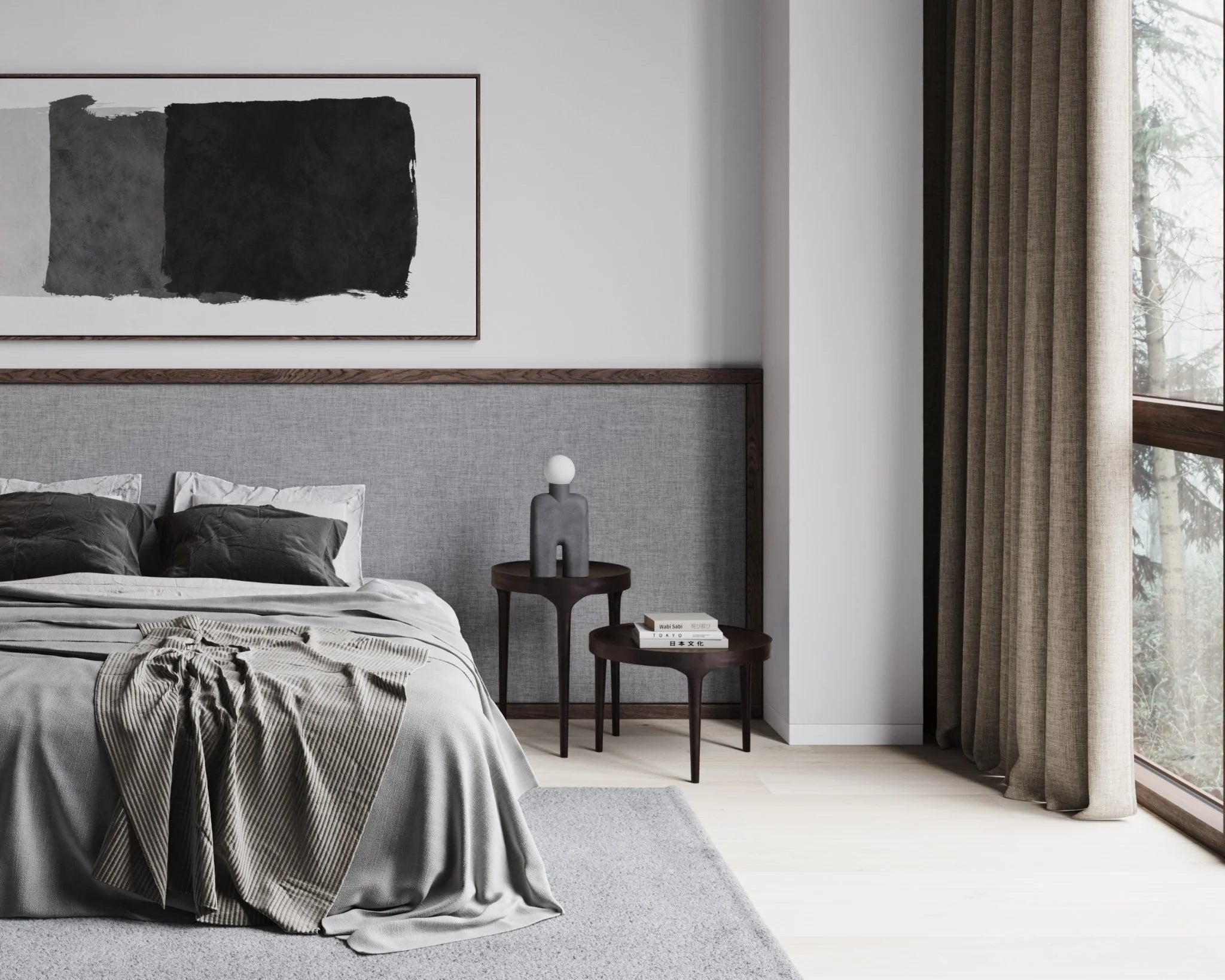 101 Copenhagen Phantom Table, Low - Burn Antique