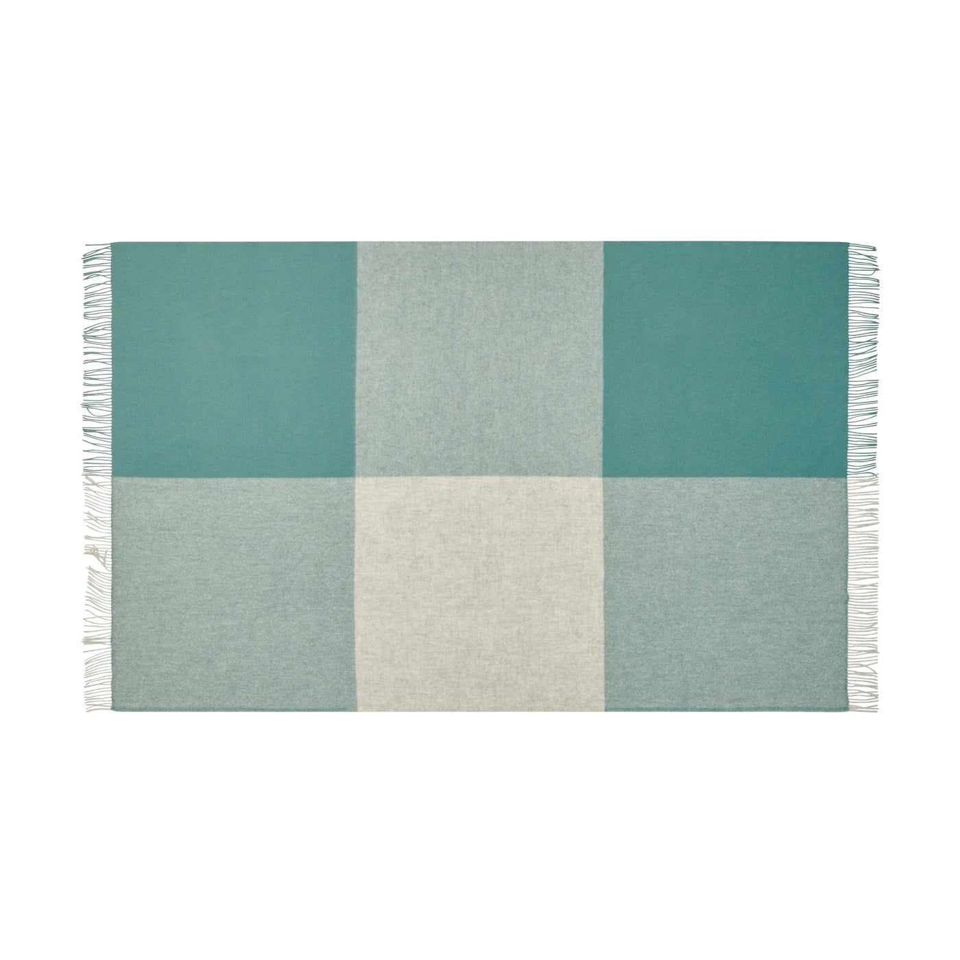 Silkeborg Uldspinderi Drejø Throw - Sea