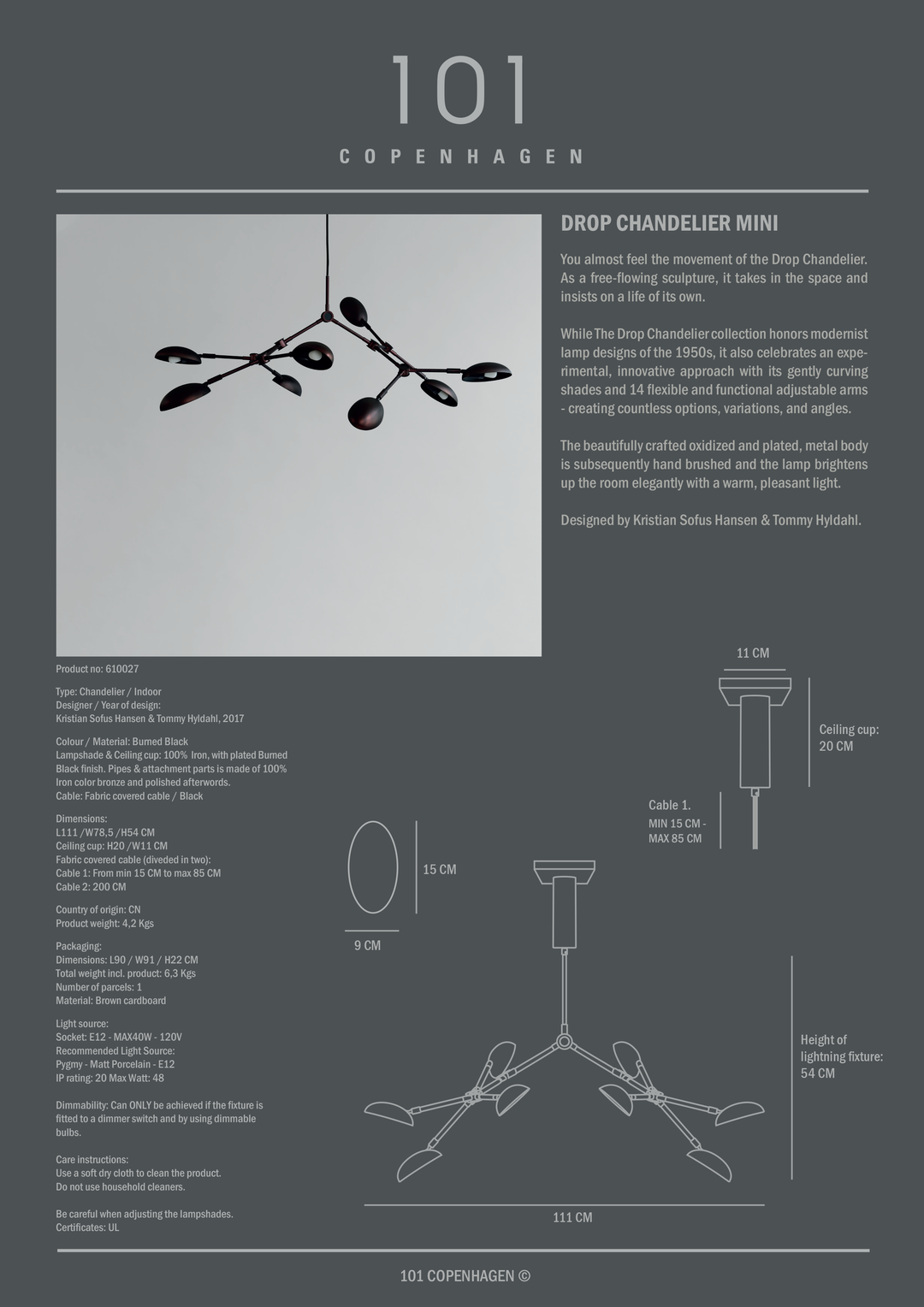 Drop chandelier mini hotsell