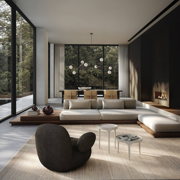 101 Copenhagen Wabi Vase, Medio - Smoked Forest