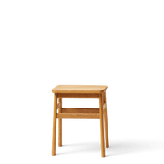 Form & Refine Angle Standard Stool 45, Oak