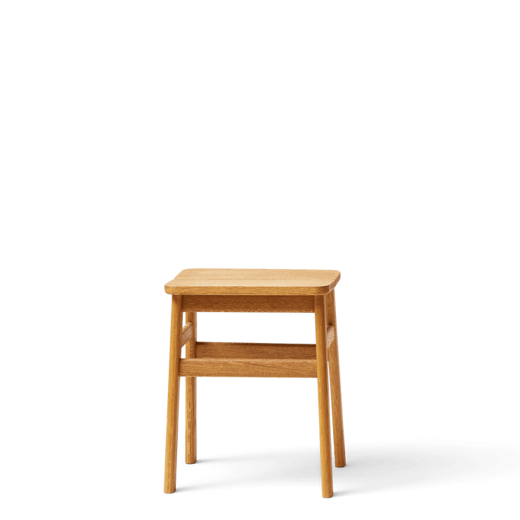 Form & Refine Angle Standard Stool 45, Oak